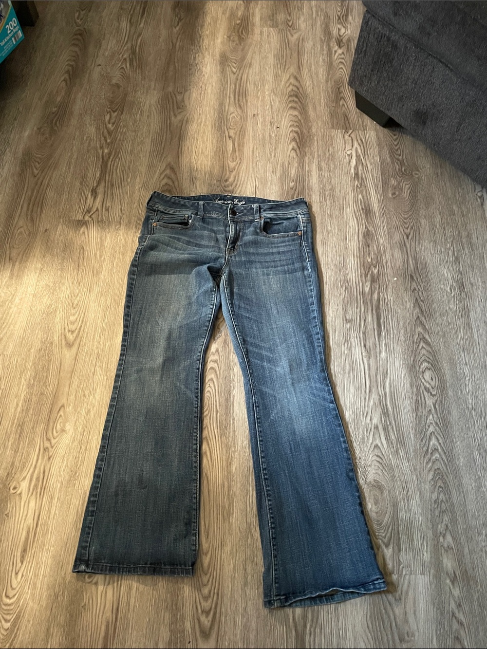 American Eagle Outfitters Light Blue Boot Cut Jeans
